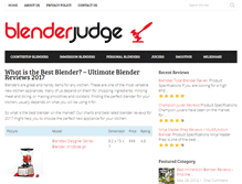 Tablet Screenshot of blenderjudge.com